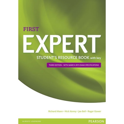 Expert First 3rd Edition Student´s Resource Book with Key Nick Kenny