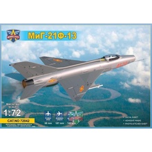 ModelSvit MiG 21F 13 supersonic jet fighter 1:72