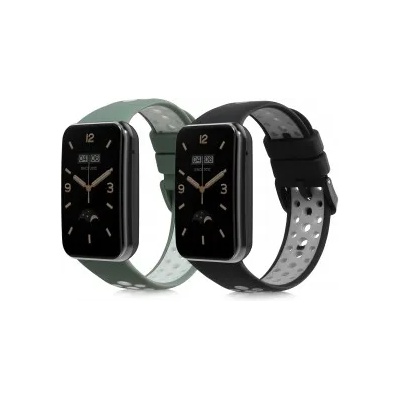 kwmobile 2x Гривна за Xiaomi Mi Band 7 Pro - черен - 48962