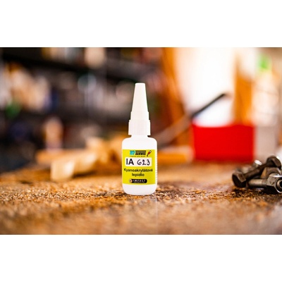 Impact Adhesive IA 623 Kyanoakrylátové lepidlo so strednou viskozitou a pomalším vytvrdzovaním 20 g