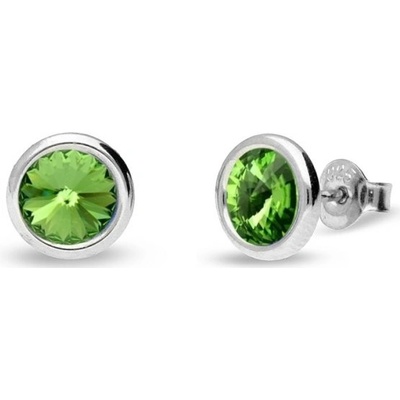 Spark se Swarovski Elements Tiny Bonbon Studs KR1122SS29PE Peridot zelené