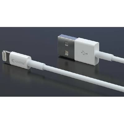 TelForceOne GSM177521 Comma MFi USB - Lightning 2.4A 1m bílý