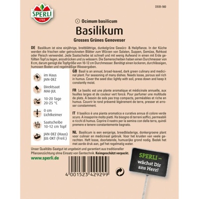 Bazalka Sperli "Genovese"