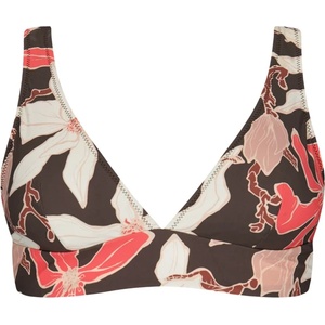 Barts Дамско бикини горнище Barts Women's Camolo Longline Bikini top - Coffee - размер 40 (EU) (150-6435-0113)