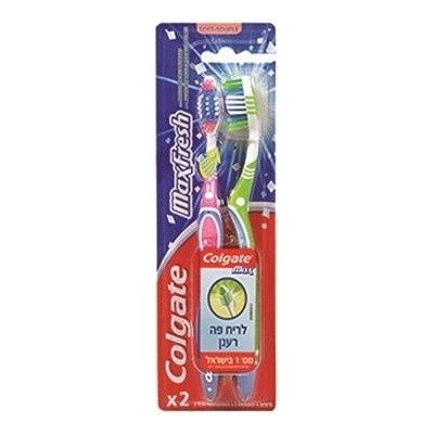 Colgate Max Fresh soft zubní kartáček 2 ks