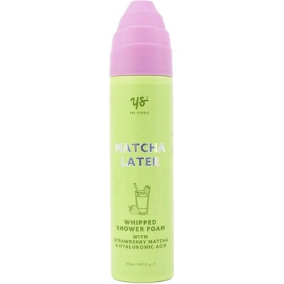 Yes Studio Strawberry Matcha šlehačková sprchová pěna 265 ml
