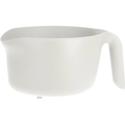 EH Excellent Houseware Plastová miska s uchem, Ø 20,5 cm, bílá šedá