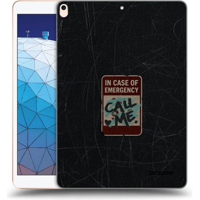 Picasee silikónový prehľadný obal pre Apple iPad Air 10.5" 2019 3.gen EMERGENCY