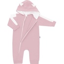 NEW BABY Kojenecký teplákový overal New Baby The Best růžový