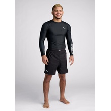 Rashguard funkčné tričko IpponGear Essentials dlhé rukávy Black čierny