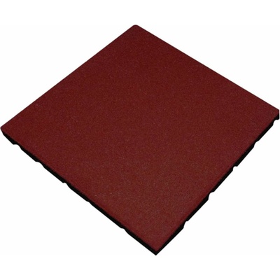 MAX3 Dlaždice gumová 500 x 500 x 25 mm červená 1 ks