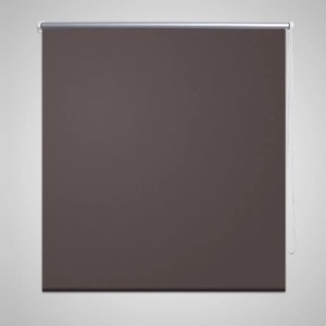 vidaXL Затъмняваща ролетна щора 144, 4x175 см, ширина на плата 140 см, цвят кафе (240133)