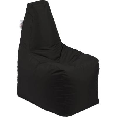 Pufrelax Пуф стол за деца Sunlounger Junior, водоустойчив, Черен