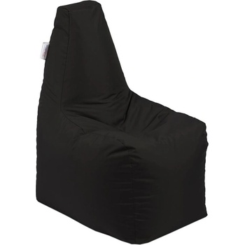 Pufrelax Пуф стол за деца Sunlounger Junior, водоустойчив, Черен