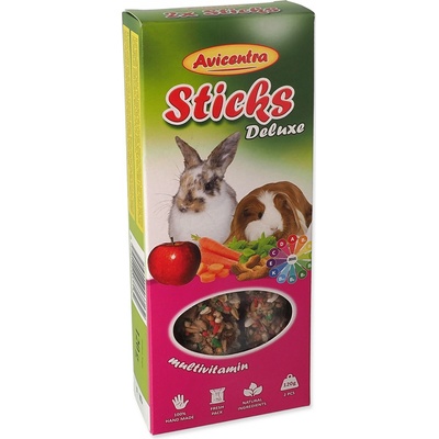 Avicentra Tyčinka Hlodavec vitamíny med 2 x 60 g – Zboží Mobilmania