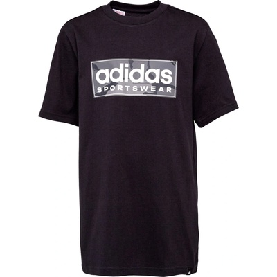 adidas Camo Linear Tee čierna biela