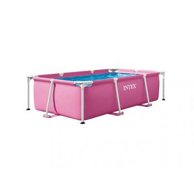 Intex Басейн Intex, Правоъгълен, 220x150 см, Височина 60 см, PVC/стомана, Обем 1662 л (423333)