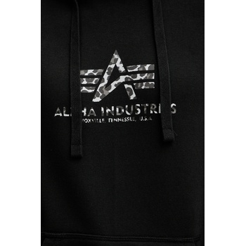 Alpha Industries Суичър Alpha Industries Basic Hoodie BL Mirror Leo W (196032ML)