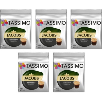 Douwe Egberts Tassimo Espresso Classico 16 броя кашон 5 оп
