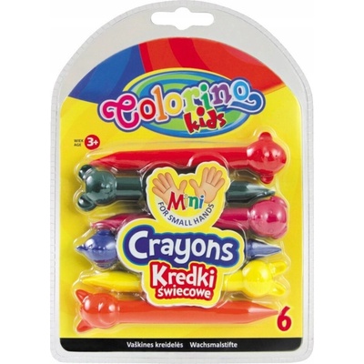 Colorino voskové pastelky 6 ks