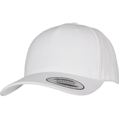 Urban Classics Шапка с козирка YP CLASSICS 5-PANEL PREMIUM CURVED VISOR SNAPBACK CAP white one sizeUB-5789M-00220 - Черен, размер one size