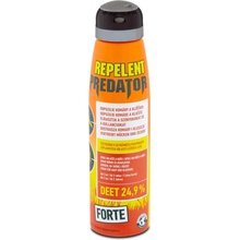 Predator repelent Forte Deet 24,9% repelentní spray odpuzuje komáry a klíšťata 150 ml