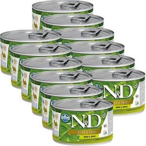 N&D Prime Adult boar & apple 12x140 g