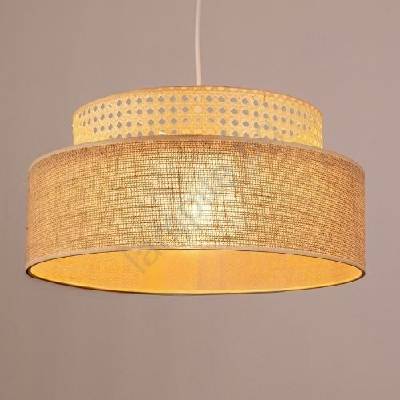 BELIS Пендел BOHO 1xE27/60W/230V Ø 40 см ратан (BE0913)