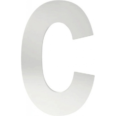 Cobra Písmeno C - 15 cm, nerez