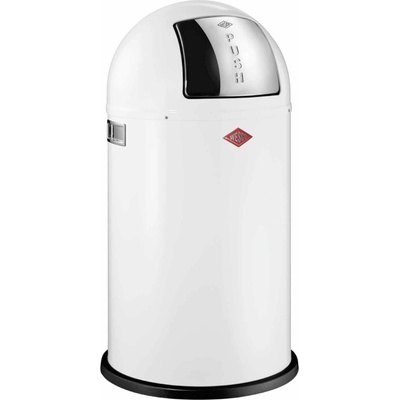 Wesco Odpadkový koš Wesco Pushboy 50 l bílý odpadkový koš