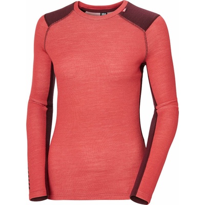 Helly Hansen Women's LIFA Merino Midweight Crew Poppy Red S Tермобельо (49378_101-S)