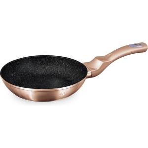 Berlinger Haus Малък тиган с мраморно покритие Metallic Line Rose Gold 20cm 55447 (BH/1508NPR)
