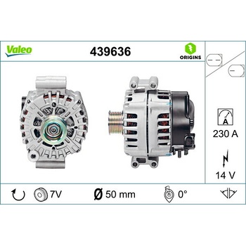 Alternátor VALEO 439636