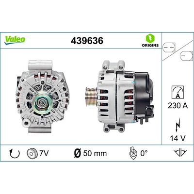 Alternátor VALEO 439636