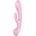 Satisfyer Triple Oh - вибратор с клитор стимулатор - акумулаторен - розов