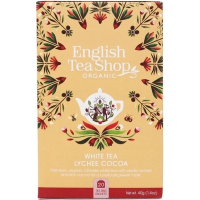 English Tea Shop Bílý Čaj v sáčcích 40 g