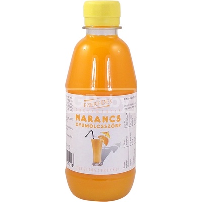 Ezerédes Dia Pomerančový sirup 330 ml