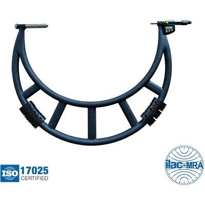 Microtech Electronic Дигитален микрометър със сменяеми наковални Microtech CertiMet - 400-500 мм, 0, 001 мм (110175001)