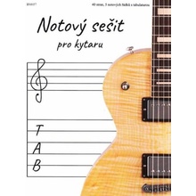 eNoty Notový sešit pro kytaru A4