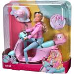 Simba Toys Стефи на скутер с малкото кученце - Steffi Love