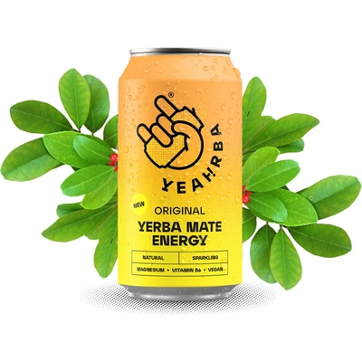 Pijumate Yeahrba Originál sycená 330 ml