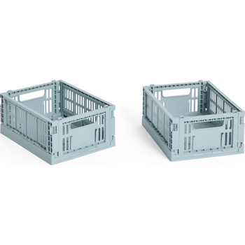 Hay Colour Crate Mini Кошници за съхранение синьо-сиви, 2 бр (AE358-A668-AF89)