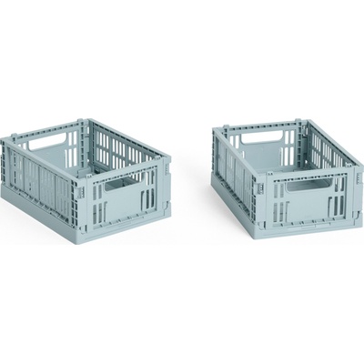Hay Colour Crate Mini Кошници за съхранение синьо-сиви, 2 бр (AE358-A668-AF89)