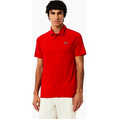 Lacoste Novak Djokovic Ultra-Dry Stretch Polo Red