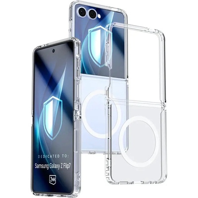 3mk Protection 3mk Armor MagCase за Samsung Galaxy Z Flip 7 - прозрачен (5903108678254)