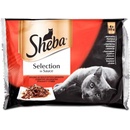 SHEBA SELECTION Šťavnatý výber v šťave 4 x 85 g