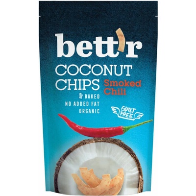 BIO BETT´R Chipsy kokosové s chilli 70 g