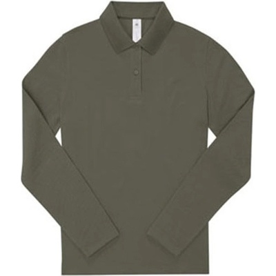 B&C Dámske polo tričko PW462 Camo Green