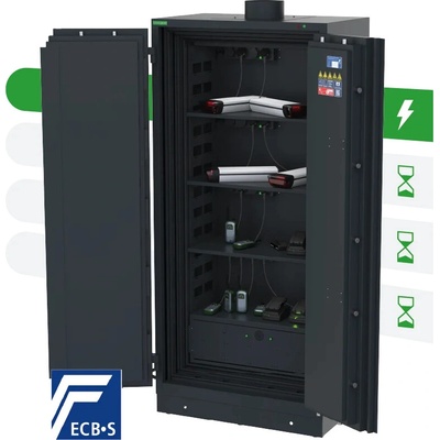 Batteryguard HE XL-16 (16 zásuvek, 230 V, postupné nabíjení)