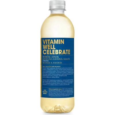 Vitamin Well Celebrate ananas mango 0,5 l
